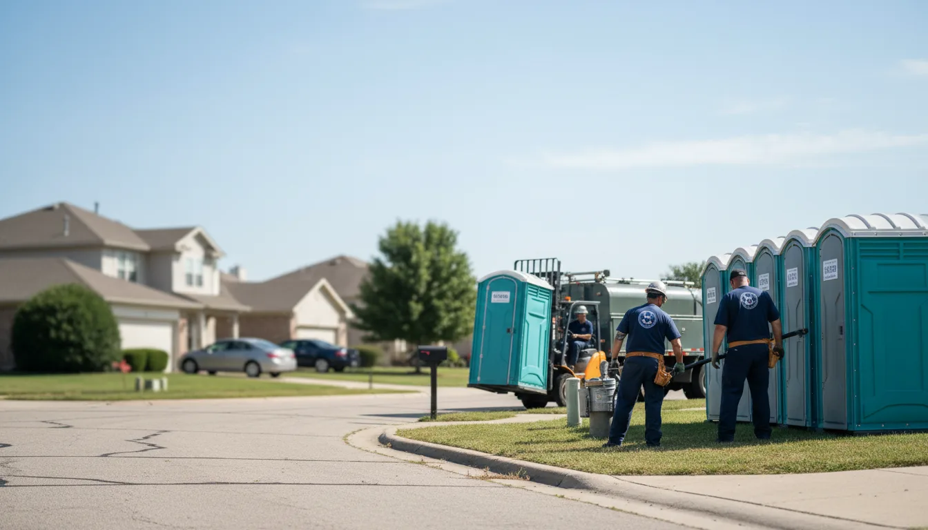Porta Potty Rental in Borger, TX near me
